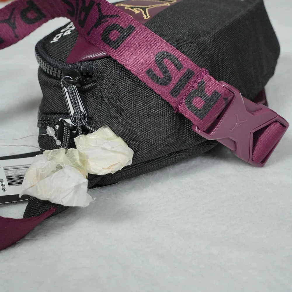 Jordan Paris Saint Germain PSG‎ Black Bordeaux Fanny Pack Waist Bag O/S